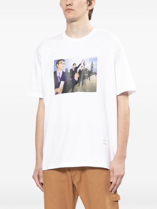 26SS 와타나베 준야 반팔 티셔츠 WQT004051 White - JUNYA WATANABE