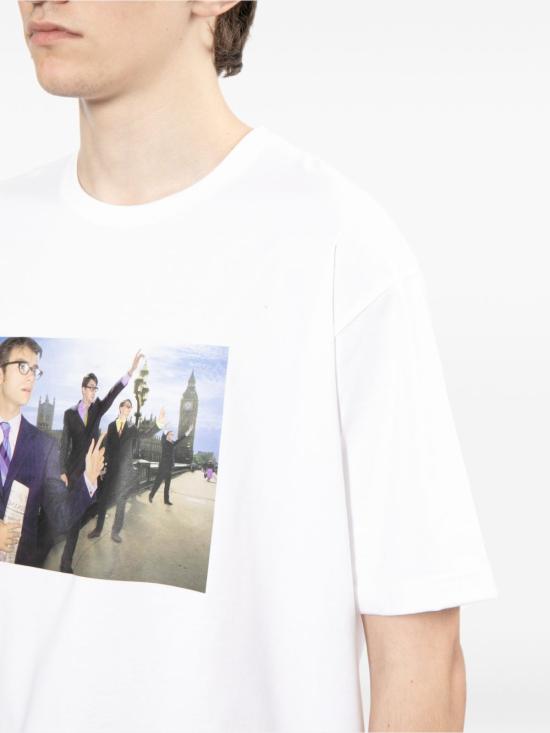 26SS 와타나베 준야 반팔 티셔츠 WQT004051 White - JUNYA WATANABE