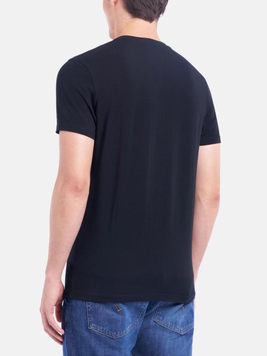 26SS 돈답 반팔 티셔츠 US221 JS0125UDU6890 Blue - DONDUP