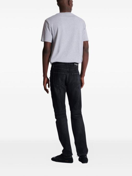 26SS 발망 데님 팬츠 GH1MI105DG13 0PC Black - BALMAIN