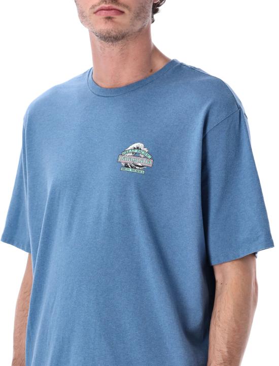 26SS 파타고니아 반팔 티셔츠 37873 SHRB SHORE BLUE - PATAGONIA