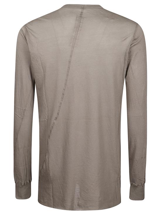26SS 릭 오웬스 긴팔 티셔츠 RU01F2252 UC34 Grey - RICK OWENS