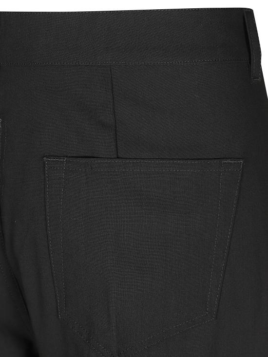 26SS 릭 오웬스 스트레이트 팬츠 RR01F2333 WLP09 Black - RICK OWENS