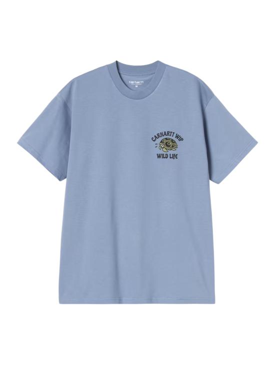 26SS 칼하트 WIP 숏슬리브 와일드 라이프 티셔츠 I036253 3HXXX Blue