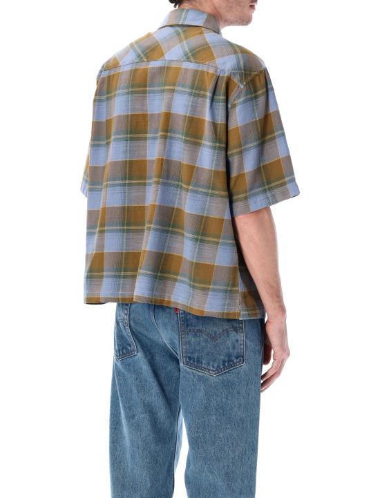 26SS 리바이스 반팔 티셔츠 005H7 0002 BLUE CHECK - LEVI'S