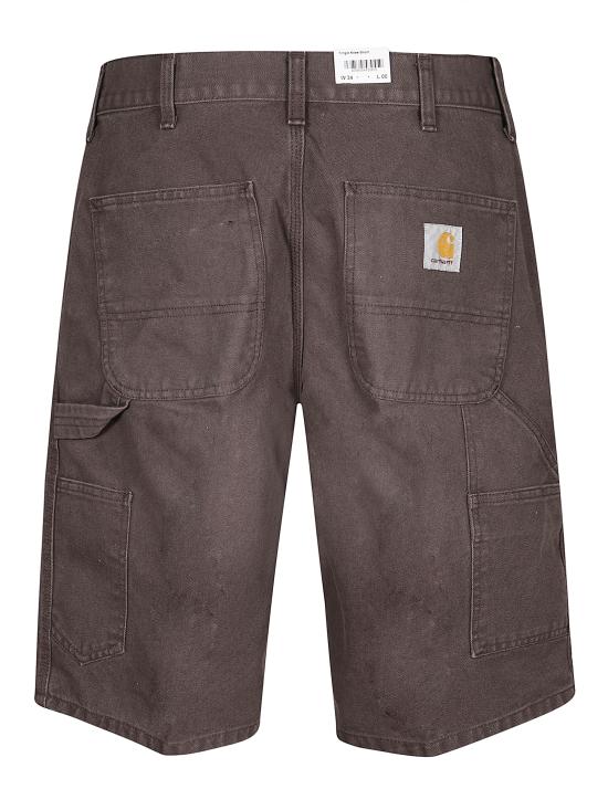 26SS 칼하트 WIP 싱글 니 쇼츠 I034797 3IS4O Brown - CARHARTT WIP