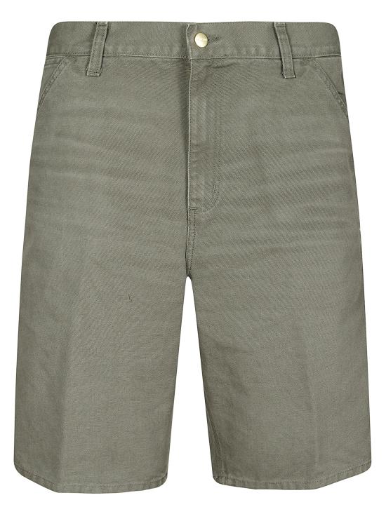 26SS 칼하트 WIP 싱글 니 쇼츠 I034797 114O Green