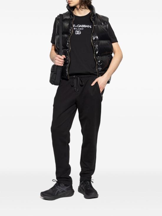 26SS 돌체앤가바나 스트레이트 팬츠 G4ZCAT G7P1CN0000 Black - DOLCE & GABBANA