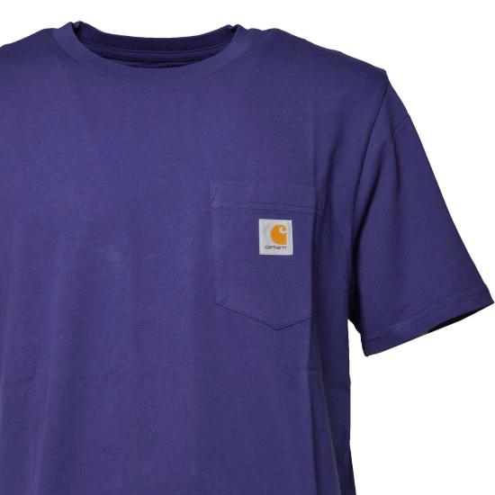 26SS 칼하트 WIP 반팔 티셔츠 I030434 2BZ Purple - CARHARTT WIP