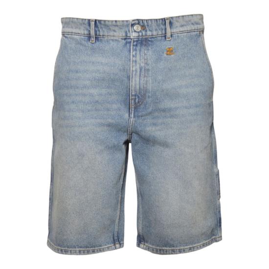 26SS 쿠레쥬 숏팬츠 126DSH077DE0058 7055 Denim