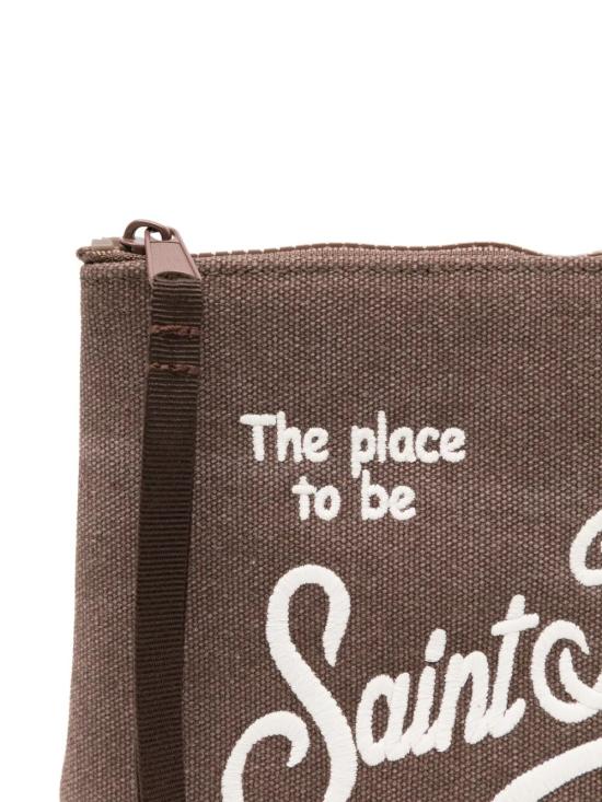 26SS 세인트바쓰 클러치/파우치 ALI0047 00246L18EMB Brown - MC2 SAINT BARTH