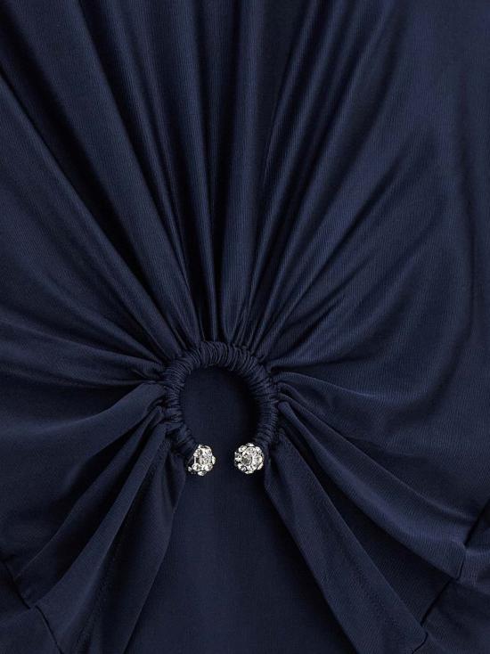 26SS 파코라반 가디건 26PJTO180VI0267 P481 Blue - PACO RABANNE