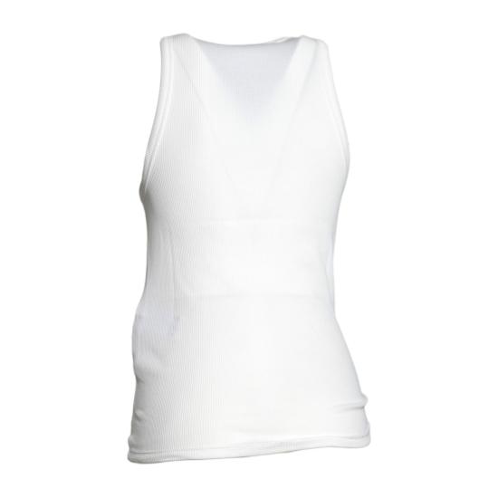 26SS 파코라반 민소매 티셔츠 24FJTE165CO0530 P100 Bianco - PACO RABANNE