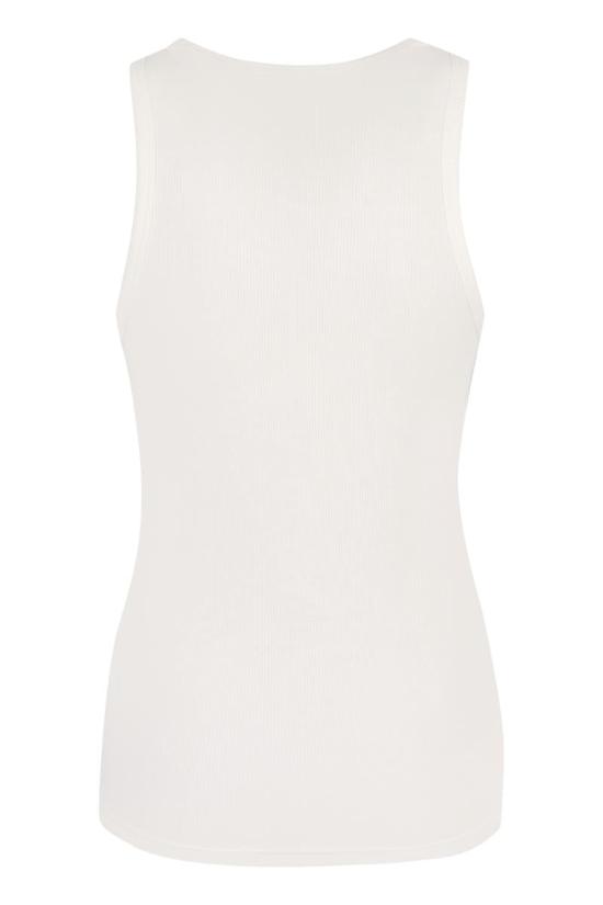 26SS 파코라반 민소매 티셔츠 24FJTE165CO0530 P100 White - PACO RABANNE