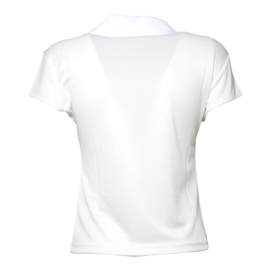 26SS 쿠레쥬 폴로 티셔츠 126JPO057JS0195 B166 Bianco - COURREGES