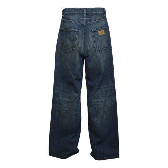 26SS MM6 메종마르지엘라 스트레이트 레그 진 SH0LA0038M30063 961 Nero lavato - MM6 MAISON MARGIELA