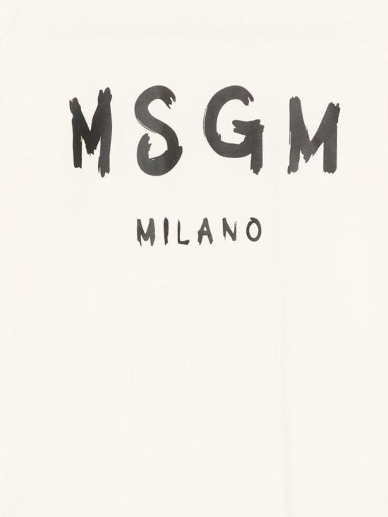 26SS [키즈] 엠에스지엠 티셔츠 S6MSJUTH001 013 Beige - MSGM