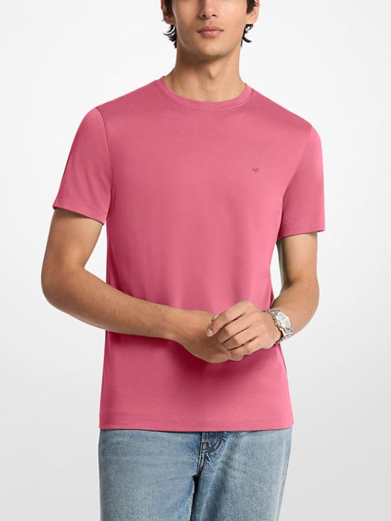 26SS 마이클 코어스 반팔 티셔츠 CF15FJ2C93 812 Pink - MICHAEL KORS
