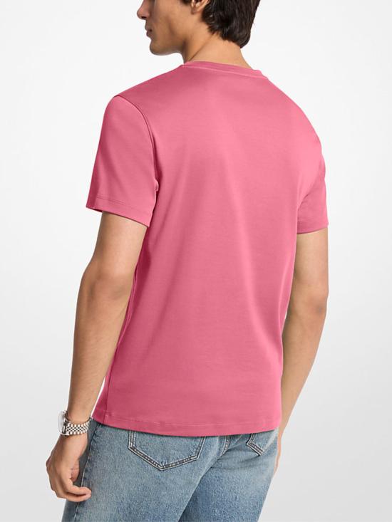 26SS 마이클 코어스 반팔 티셔츠 CF15FJ2C93 812 Pink - MICHAEL KORS