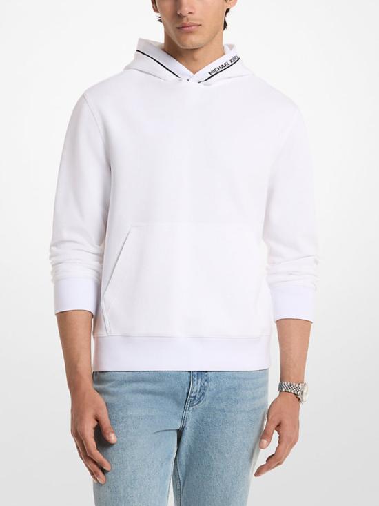 26SS 마이클 코어스 후드 티셔츠 CS652G25MF 100 White - MICHAEL KORS