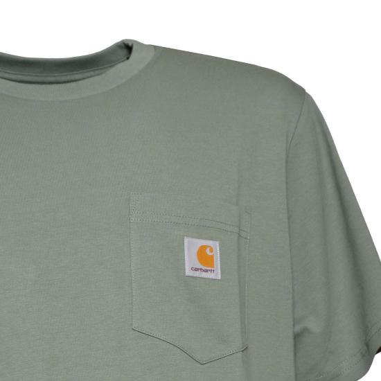 26SS 칼하트 WIP 반팔 티셔츠 I030434 1YFXX Green - CARHARTT WIP