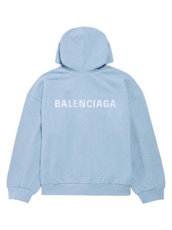 26SS 발렌시아가 긴팔 티셔츠 803264 TTVJ24773 Clear Blue - BALENCIAGA