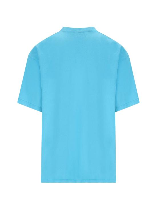 26SS 발렌시아가 반팔 티셔츠 764235 TSVC93515 Clear Blue - BALENCIAGA