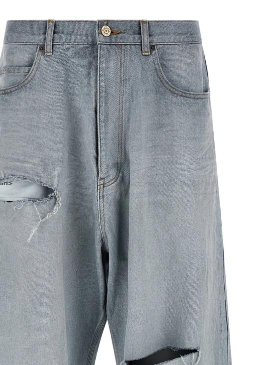 26SS 발렌시아가 스트레이트 팬츠 857216 TTWB14009 Clear Blue - BALENCIAGA