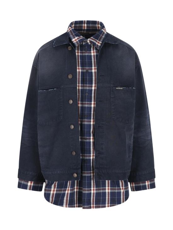 26SS 발렌시아가 자켓 857174 TTW648074 Blue