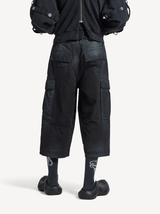 26SS 발렌시아가 숏팬츠 864354 TQP131000 Black - BALENCIAGA