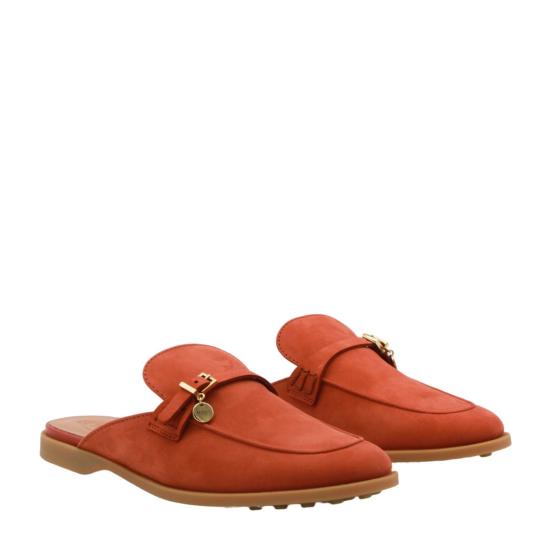 26SS 토즈 플랫 슈즈 XXW01M0KI40UFQG828 Red - TODS