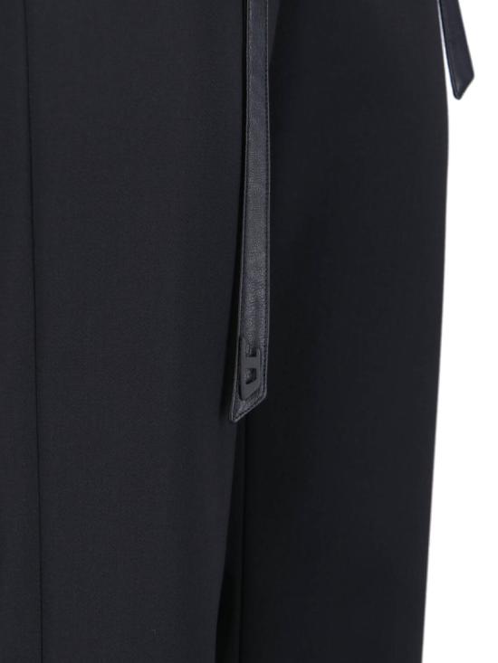 26SS 디젤 P-NEDAR 바이커 벨트 스트랩 테일러드 팬츠 A22873 0WICS9XX Black - DIESEL