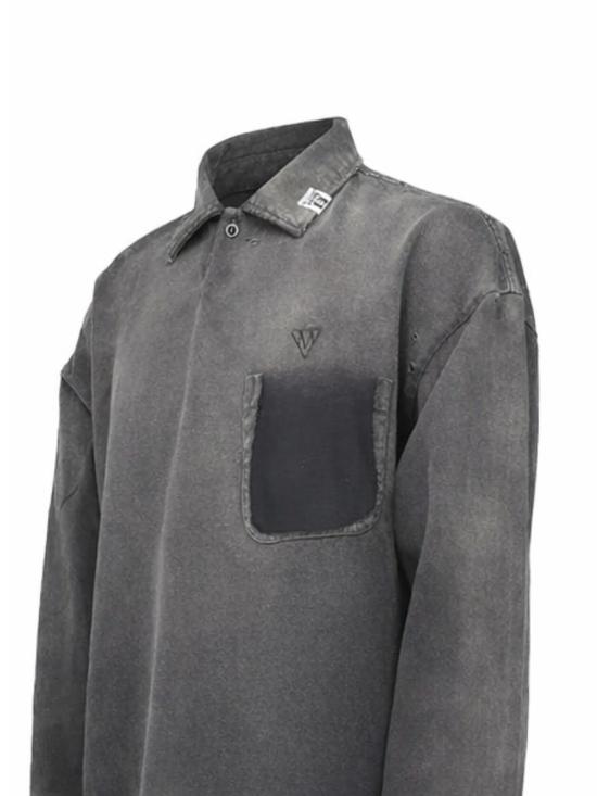 26SS 메종 미하라 야스히로 긴팔 티셔츠 J16LT801 BLACK Black - MAISON MIHARA YASUHIRO