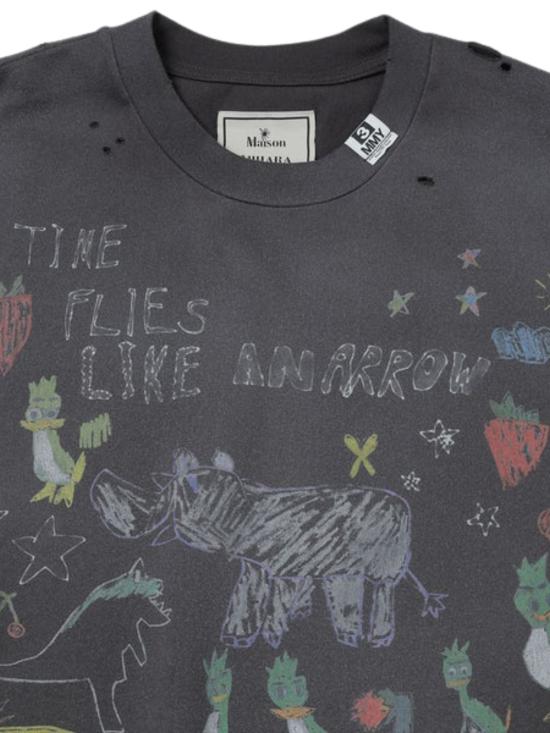 26SS 메종 미하라 야스히로 반팔 티셔츠 J16TS831 BLACK Black - MAISON MIHARA YASUHIRO