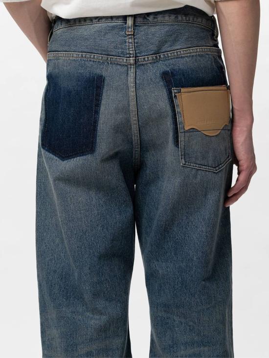 26SS 메종 미하라 야스히로 데님 팬츠 J16PT122 INDIGO Blue - MAISON MIHARA YASUHIRO