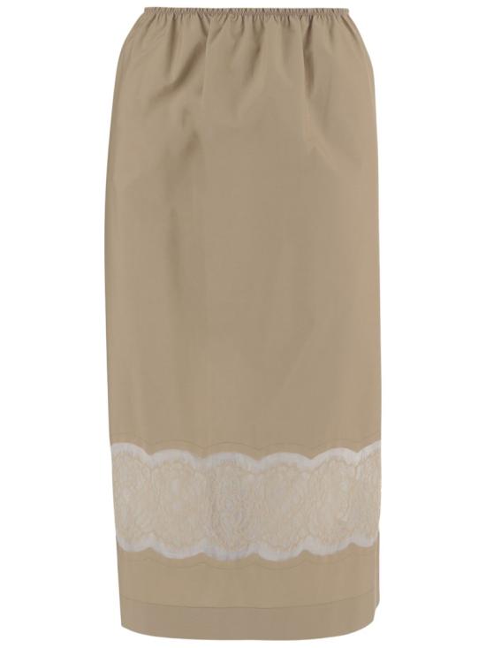 26SS 까르벵 롱 스커트 6261K21098Oat Pink