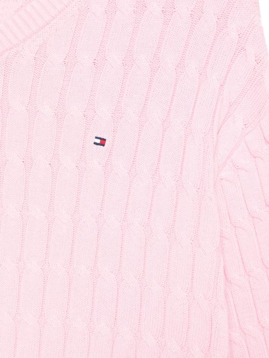 26SS 타미힐피거 스웨터 WW0WW48433 TOL Pink - TOMMY HILFIGER