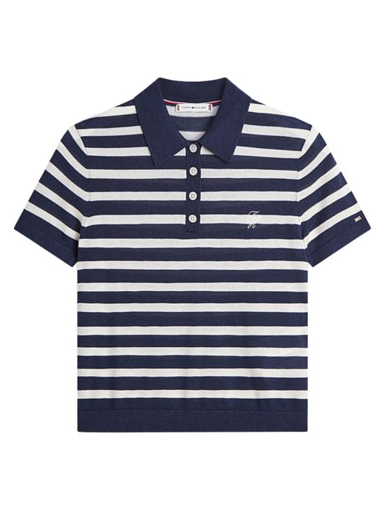 26SS 타미힐피거 반팔 티셔츠 WW0WW48503 0A5 Blue