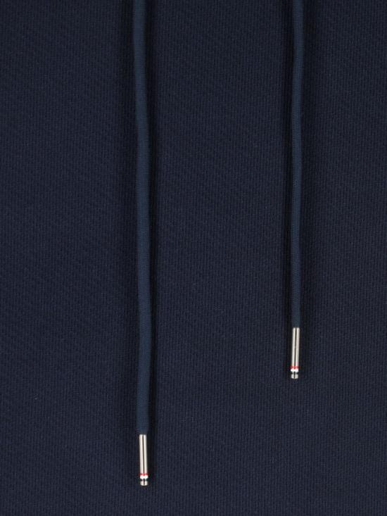 26SS 톰브라운 후드 티셔츠 MJT544A J0233415 Blue - THOM BROWNE