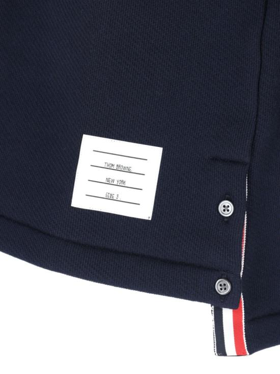 26SS 톰브라운 후드 티셔츠 MJT544A J0233415 Blue - THOM BROWNE