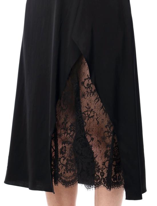 26SS 아크네 스튜디오 미디 원피스 A20926 900 Nero - ACNE STUDIOS