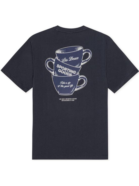 26SS 레듀 반팔 티셔츠 1001565 460 NAVY - LES DEUX