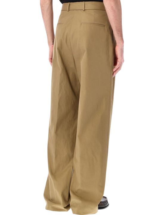 26SS 드리스 반 노튼 스트레이트 팬츠 0209523103 102 Marrone - DRIES VAN NOTEN