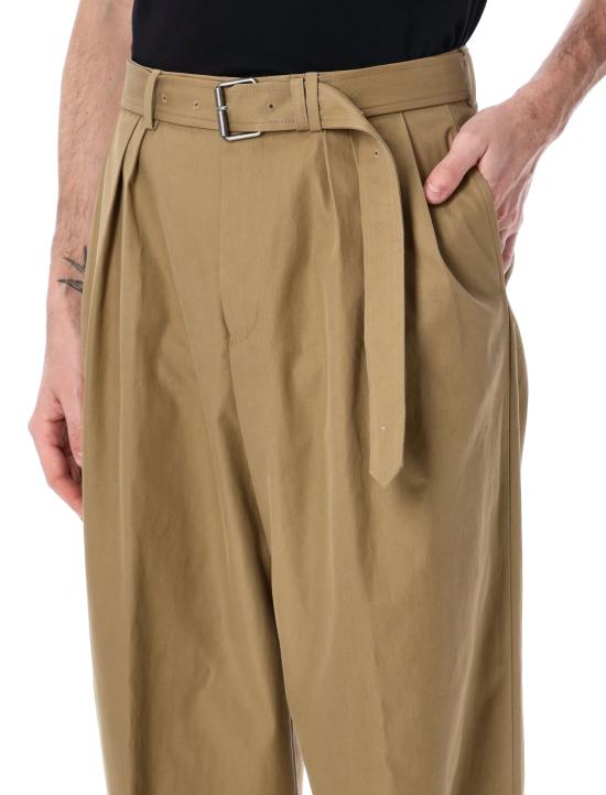 26SS 드리스 반 노튼 스트레이트 팬츠 0209523103 102 Marrone - DRIES VAN NOTEN