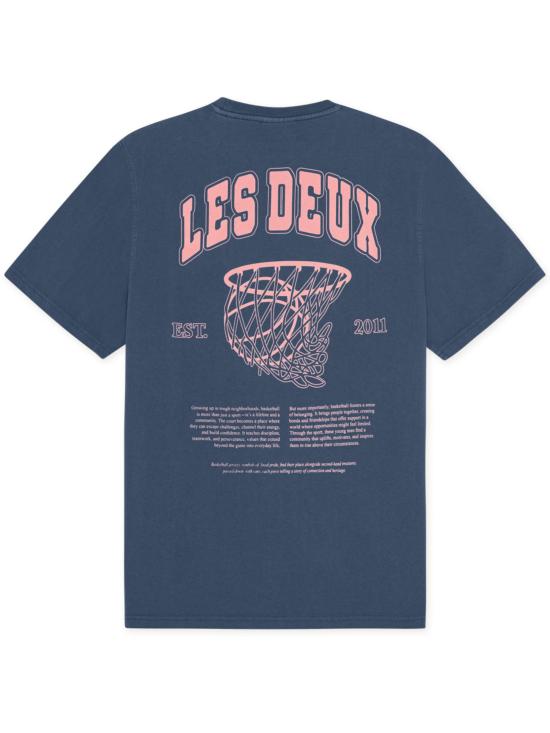 26SS 레듀 반팔 티셔츠 1001473 430 DENIM BLUE - LES DEUX