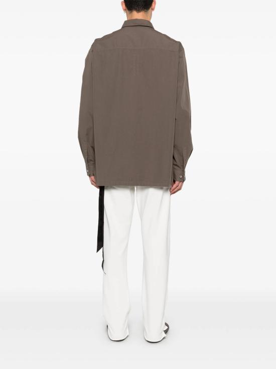 26SS 다크쉐도우 긴팔 셔츠 DU01F4297CR 34 Grey - DRKSHDW