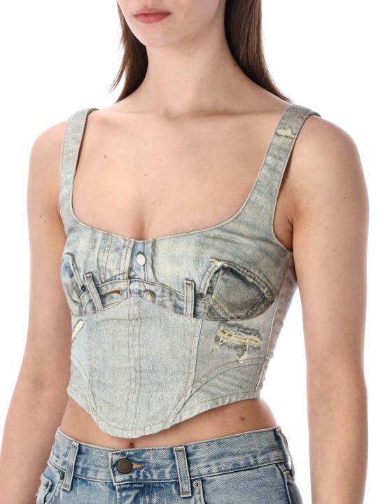 26SS 하이쿠레 민소매 티셔츠 HEW06101GF182 PR002 VINTAGE DIRTY - HAIKURE