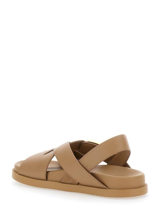 26SS 펜디 샌들 8X8647NA7F0QB8 Beige - FENDI