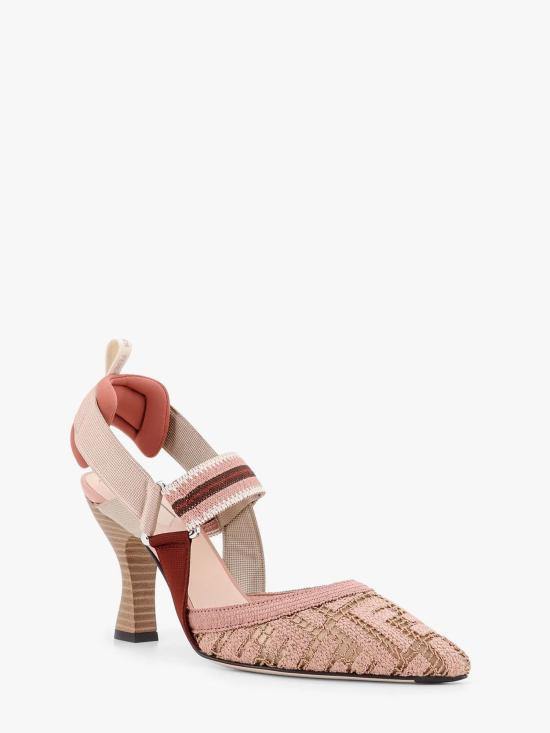 26SS 펜디 힐/펌프스 8J8669ASB4F1ST1 Pink - FENDI