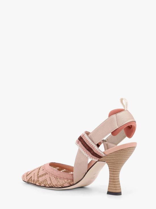 26SS 펜디 힐/펌프스 8J8669ASB4F1ST1 Pink - FENDI